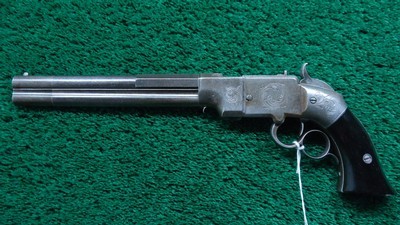 FACTORY ENGRAVED SMITH & WESSON NO. 2 LARGE FRAME PISTOL IN 41 CALIBER - Image 2 of 22