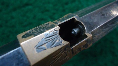 FACTORY ENGRAVED VOLCANIC SMALL FRAME NO. 1 PISTOL CONVERTED TO A PARLOR PISTOL - Image 18 of 18