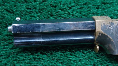 FACTORY ENGRAVED VOLCANIC SMALL FRAME NO. 1 PISTOL CONVERTED TO A PARLOR PISTOL - Image 10 of 18