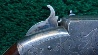 FACTORY ENGRAVED VOLCANIC SMALL FRAME NO. 1 PISTOL CONVERTED TO A PARLOR PISTOL - Image 12 of 18