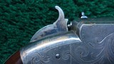 FACTORY ENGRAVED VOLCANIC SMALL FRAME NO. 1 PISTOL CONVERTED TO A PARLOR PISTOL - 12 of 18