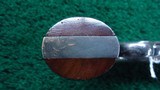 FACTORY ENGRAVED VOLCANIC SMALL FRAME NO. 1 PISTOL CONVERTED TO A PARLOR PISTOL - 14 of 18