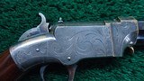 FACTORY ENGRAVED VOLCANIC SMALL FRAME NO. 1 PISTOL CONVERTED TO A PARLOR PISTOL - 6 of 18