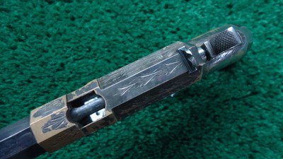 FACTORY ENGRAVED VOLCANIC SMALL FRAME NO. 1 PISTOL CONVERTED TO A PARLOR PISTOL - Image 11 of 18
