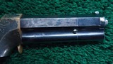 FACTORY ENGRAVED VOLCANIC SMALL FRAME NO. 1 PISTOL CONVERTED TO A PARLOR PISTOL - 8 of 18