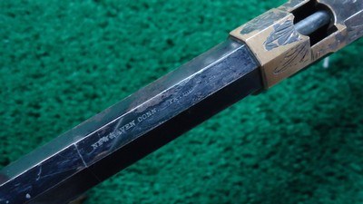 FACTORY ENGRAVED VOLCANIC SMALL FRAME NO. 1 PISTOL CONVERTED TO A PARLOR PISTOL - Image 9 of 18