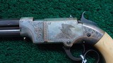 ENGRAVED VOLCANIC LARGE FRAME NO. 2 PISTOL WITH CASE - 7 of 17