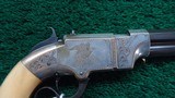 ENGRAVED VOLCANIC LARGE FRAME NO. 2 PISTOL WITH CASE - 6 of 17