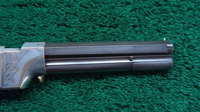 ENGRAVED VOLCANIC LARGE FRAME NO. 2 PISTOL WITH CASE - Image 8 of 17