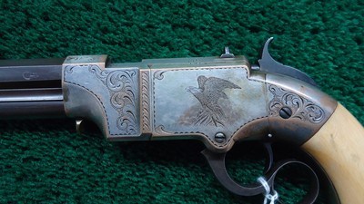 ENGRAVED VOLCANIC LARGE FRAME NO. 2 PISTOL WITH CASE - Image 7 of 17
