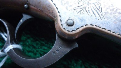 ENGRAVED VOLCANIC LARGE FRAME NO. 2 PISTOL WITH CASE - Image 11 of 17