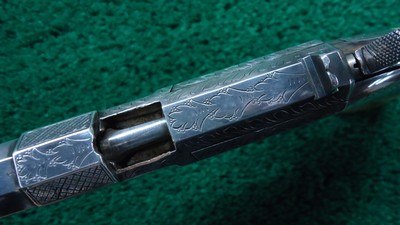 CUSTOM ENGRAVED VOLCANIC LARGE FRAME NO. 2 PISTOL WITH CASE - Image 11 of 17