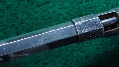 CUSTOM ENGRAVED VOLCANIC LARGE FRAME NO. 2 PISTOL WITH CASE - Image 9 of 17
