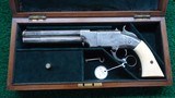 CUSTOM ENGRAVED VOLCANIC LARGE FRAME NO. 2 PISTOL WITH CASE - 16 of 17
