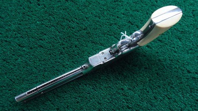 CUSTOM ENGRAVED VOLCANIC LARGE FRAME NO. 2 PISTOL WITH CASE - Image 4 of 17