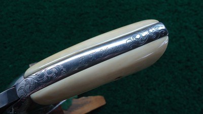 CUSTOM ENGRAVED VOLCANIC LARGE FRAME NO. 2 PISTOL WITH CASE - Image 14 of 17