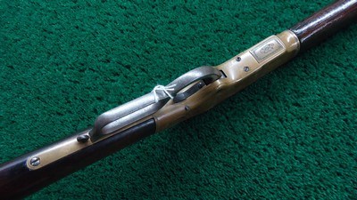 WINCHESTER MODEL 1866 RIFLE ENGRAVED WITH MEXICAN EAGLE - Image 3 of 23