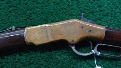 WINCHESTER MODEL 1866 RIFLE ENGRAVED WITH MEXICAN EAGLE - Image 2 of 23
