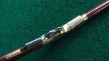 CUSTOM ENGRAVED AND RESTORED WINCHESTER MODEL 1866 RIFLE - 3 of 23