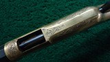 CUSTOM ENGRAVED AND RESTORED WINCHESTER MODEL 1866 RIFLE - 12 of 23