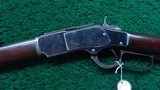 WINCHESTER THIRD MODEL 1873 RIFLE CHAMBERED IN 38 WCF - 2 of 22