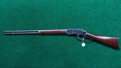 WINCHESTER THIRD MODEL 1873 RIFLE CHAMBERED IN 38 WCF - Image 21 of 22
