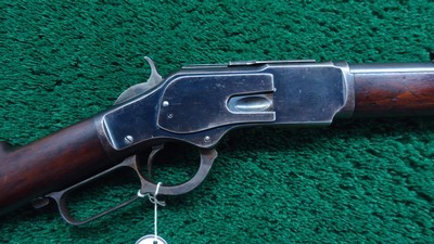 WINCHESTER THIRD MODEL 1873 RIFLE CHAMBERED IN 38 WCF