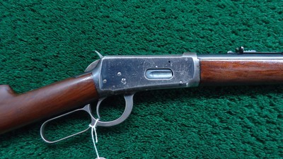 WINCHESTER MODEL 1894 LEVER ACTION RIFLE IN 30 WCF WITH IRISH REPUBLICAN BROTHERHOOD PLAQUE - Image 1 of 23