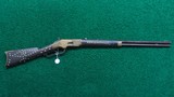 *Sale Pending* - WINCHESTER MODEL 1866 TACK DECORATED RIFLE - 24 of 24