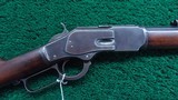 WINCHESTER MODEL 1873 RIFLE IN 32 WCF - Image 1 of 21