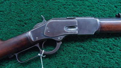 WINCHESTER MODEL 1873 RIFLE IN 32 WCF - Image 1 of 21