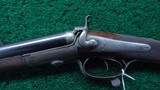 *Sale Pending* - BLISSETT & SON DOUBLE BARREL CAPE GUN IN 45-70 AND 20 GAUGE - 2 of 21