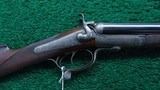 *Sale Pending* - BLISSETT & SON DOUBLE BARREL CAPE GUN IN 45-70 AND 20 GAUGE - 1 of 21
