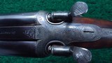 *Sale Pending* - BLISSETT & SON DOUBLE BARREL CAPE GUN IN 45-70 AND 20 GAUGE - 13 of 21
