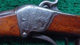 SHARPS MODEL 1851 FACTORY ENGRAVED BOXLOCK CARBINE - 8 of 25