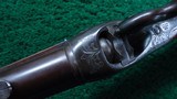 SHARPS MODEL 1851 FACTORY ENGRAVED BOXLOCK CARBINE - 12 of 25