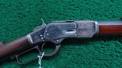 WINCHESTER 1873 SECOND MODEL RIFLE IN 38 WCF - Image 1 of 23