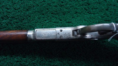 SPECIAL ORDER HALF NICKEL WINCHESTER MODEL 1873 CHECKERED PISTOL GRIP RIFLE CHAMBERED FOR 22 SHORT - Image 11 of 22