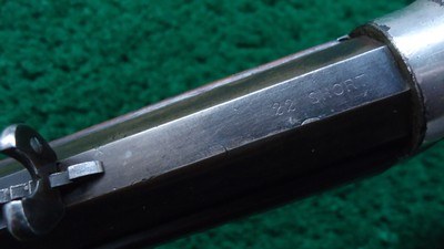 SPECIAL ORDER HALF NICKEL WINCHESTER MODEL 1873 CHECKERED PISTOL GRIP RIFLE CHAMBERED FOR 22 SHORT - Image 6 of 22