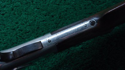 SPECIAL ORDER HALF NICKEL WINCHESTER MODEL 1873 CHECKERED PISTOL GRIP RIFLE CHAMBERED FOR 22 SHORT - Image 8 of 22