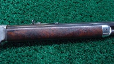SPECIAL ORDER HALF NICKEL WINCHESTER MODEL 1873 CHECKERED PISTOL GRIP RIFLE CHAMBERED FOR 22 SHORT - Image 5 of 22