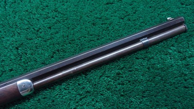 SPECIAL ORDER HALF NICKEL WINCHESTER MODEL 1873 CHECKERED PISTOL GRIP RIFLE CHAMBERED FOR 22 SHORT - Image 7 of 22