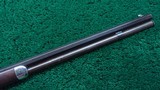 SPECIAL ORDER HALF NICKEL WINCHESTER MODEL 1873 CHECKERED PISTOL GRIP RIFLE CHAMBERED FOR 22 SHORT - Image 7 of 22