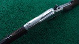 SPECIAL ORDER HALF NICKEL WINCHESTER MODEL 1873 CHECKERED PISTOL GRIP RIFLE CHAMBERED FOR 22 SHORT - Image 4 of 22