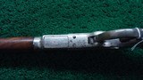 SPECIAL ORDER HALF NICKEL WINCHESTER MODEL 1873 CHECKERED PISTOL GRIP RIFLE CHAMBERED FOR 22 SHORT - Image 11 of 22
