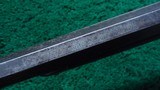 UNFINISHED PROJECT WINCHESTER THIRD MODEL 1873 TAKE DOWN RIFLE - Image 10 of 22