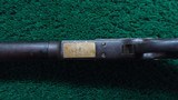 UNFINISHED PROJECT WINCHESTER THIRD MODEL 1873 TAKE DOWN RIFLE - Image 11 of 22