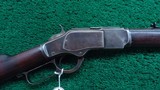 WINCHESTER THIRD MODEL 1873 RIFLE CHAMBERED FOR 22 SHORT - Image 1 of 23