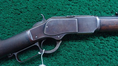 WINCHESTER THIRD MODEL 1873 RIFLE CHAMBERED FOR 22 SHORT - Image 1 of 22