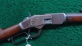 WINCHESTER 1ST MODEL 1873 RIFLE IN 44 WCF - Image 1 of 22